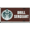 Drill Sergeant License Plate