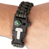 Multi Function Paracord Bracelet on Wrist