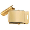 G.I. Type Web Belt Brass Buckle and Tip Pack