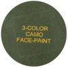 Woodland Camo GI Style 3 Color Face Paint Closed Container