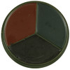 Woodland Camo GI Style 3 Color Face Paint Open Container