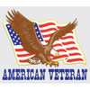 American Veteran Window Decal