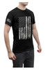 Distressed Athletic Fit US Flag T-Shirt
