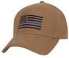 Low Profile Thin Blue Line Flag Cap