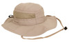 Lightweight Adjustable Mesh Boonie Hat  Khaki