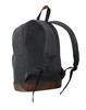 Vintage Cavas Teardrop Backpack with Leather Accents