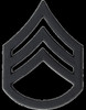 US Army Pin & Clutch Enlisted Rank Insignia