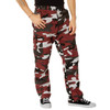 Military Style Camo BDU Pants