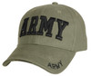 Deluxe Embroidered Low Profile Insignia Army Cap