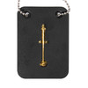 Leather Badge Holder with Chain