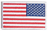 Iron On/Sew On Embroidered US Flag Patch