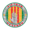 Vietnam Campaign Ribbon with Vietnam Wall Sticker