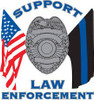 Support Law Enforcement Window Decal