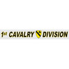 1st Cavalry Division Window Strip Decal