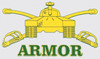 Armor Window Decal 5.25" x 3"