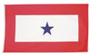 One Blue Star Service Flag
