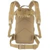 Back view of Fox Outdoor Medium Transport Pack in Coyote