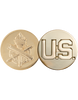 US Army Civil Affairs and US Enlisted Insignia