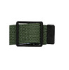 Black Open Face Web Belt Buckle