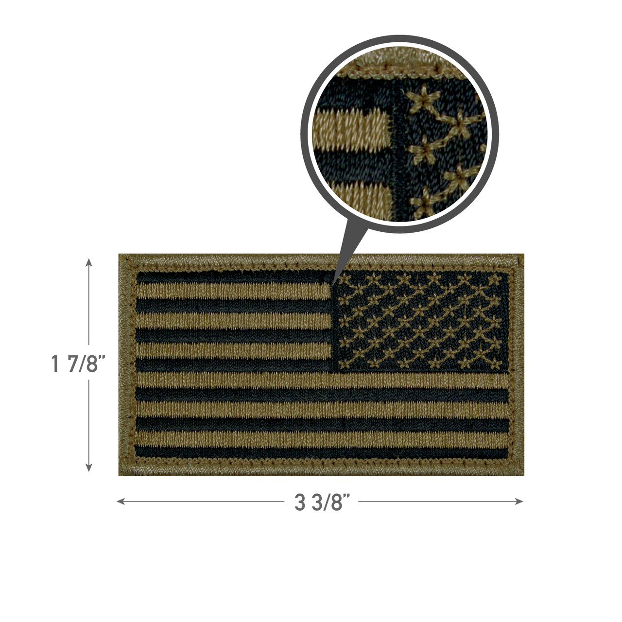 Velcro American Flag Patch