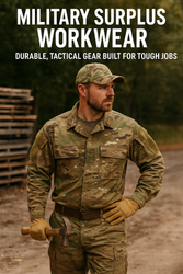 Military Surplus Workwear: Durable, Tactical Gear Built for Tough Jobs