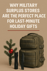 Why Military Surplus Stores Are the Perfect Place for Last-Minute Holiday Gifts