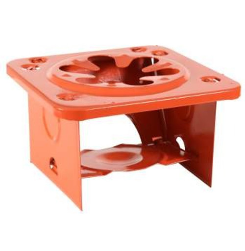 Orange Single Burner Folding Camping Stove