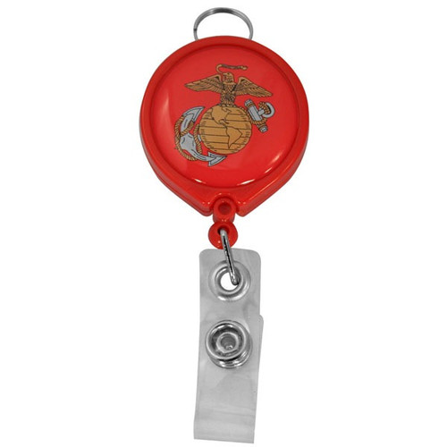 Marines Retractable Badge Holder