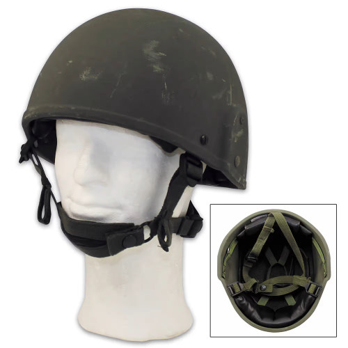 British Military GS MK6 OD Helmet - Ballistic Helmet