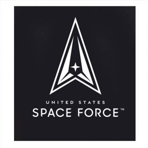 Space Force Logo on Shirt Space Force Logo on Shirt