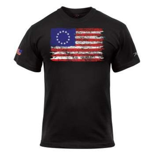 Colonial Betsy Ross Flag T-Shirt