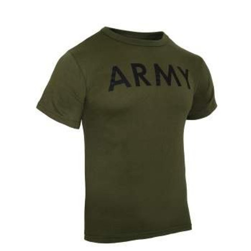 Olive Drab Army PT Shirt