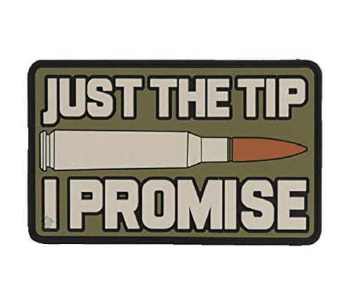 Just the Tip Morale Patch - PVC