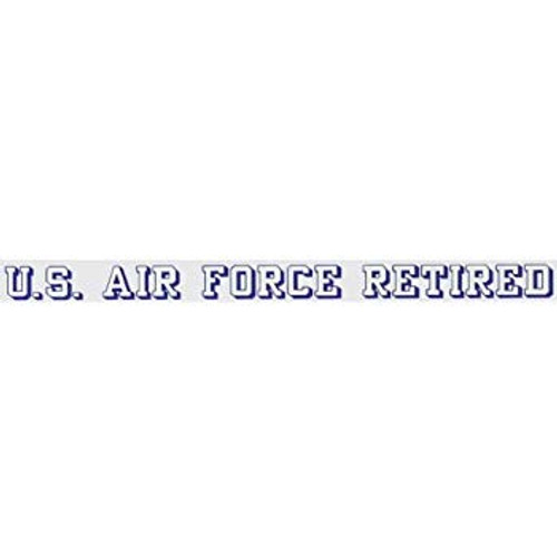 US Air Force Retired Window Strip Decal