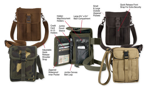 Canvas Travel Portfolio Bag Canvas Travel Portfolio Bag