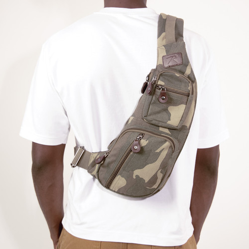 Crossbody Canvas Sling Bag Crossbody Canvas Sling Bag