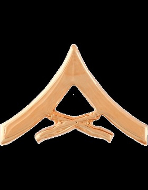 US Marine Corps Pin & Clutch Enlisted Officer Insignia