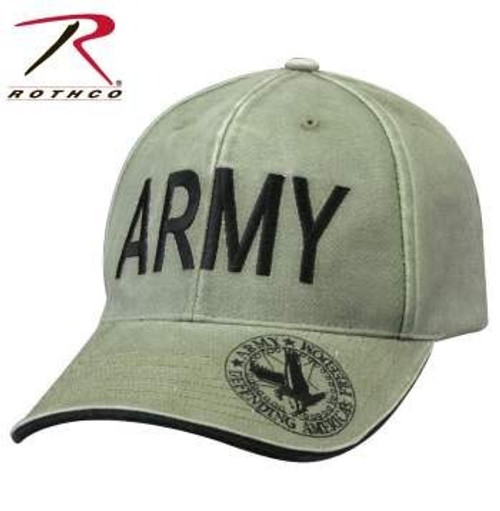 Vintage Deluxe Army/Eagle Low Profile Cap - Hat