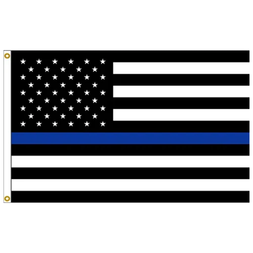 Thin Blue Line American Flags