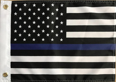 Thin Blue Line American Flags
