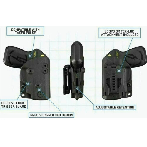 Taser Pulse Holster (OWB) Outside Waste Band