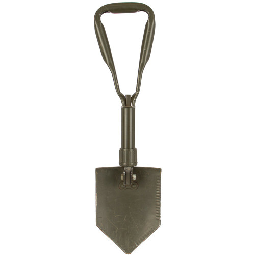 German Tri-fold shovel with Flektarn Case German Tri-fold shovel with Flektarn Case