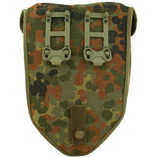German Tri-fold shovel with Flektarn Case German Tri-fold shovel with Flektarn Case