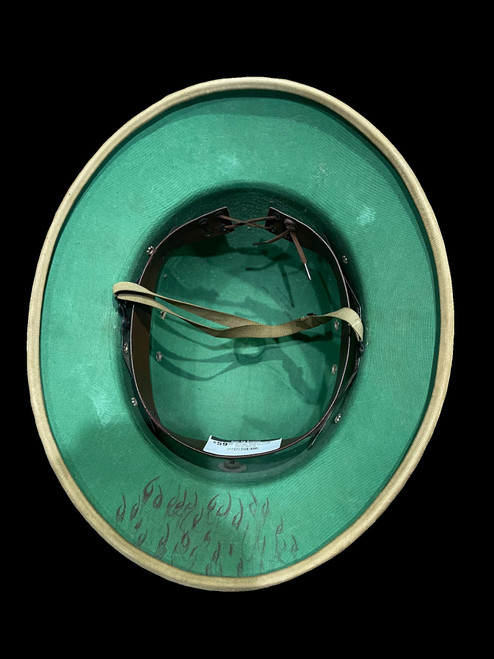 Vintage Vietnam USMC Sun Hat (Pith Helmet) w/Cap Device Vintage Vietnam USMC Sun Hat (Pith Helmet) w/Cap Device