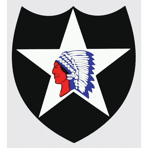 Army 2nd Infantry Division Window Decal