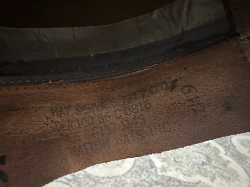 DLA 100-86-C-0816 contract marking inside USMC campaign cover