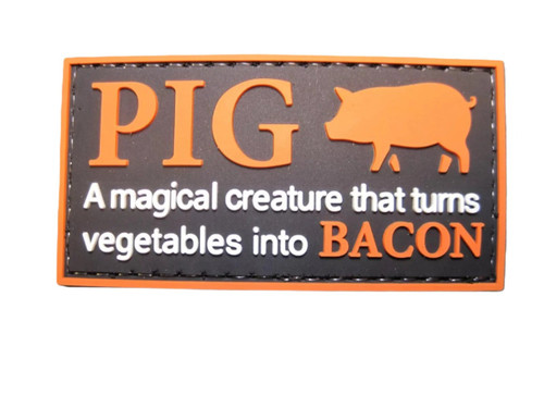 Vegetables into Bacon Morale Patch