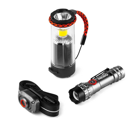Triple Threat Bundle (Lantern, Headlamp and Pocket Light)
