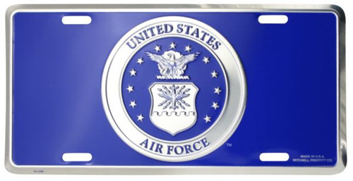 U.S. Air Force Emblem License Plate