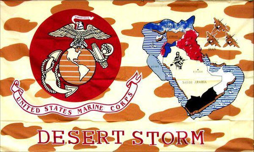 Desert Storm 3x5 Military Flag